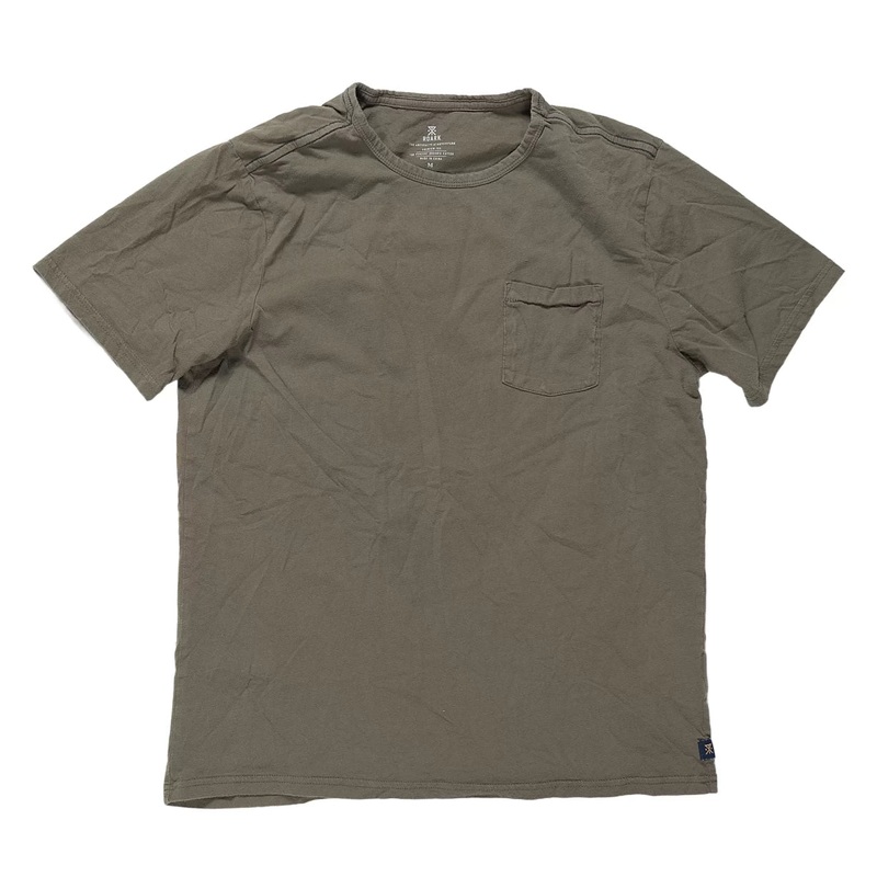 Roark Well Worn Organic T-Shirt M Green