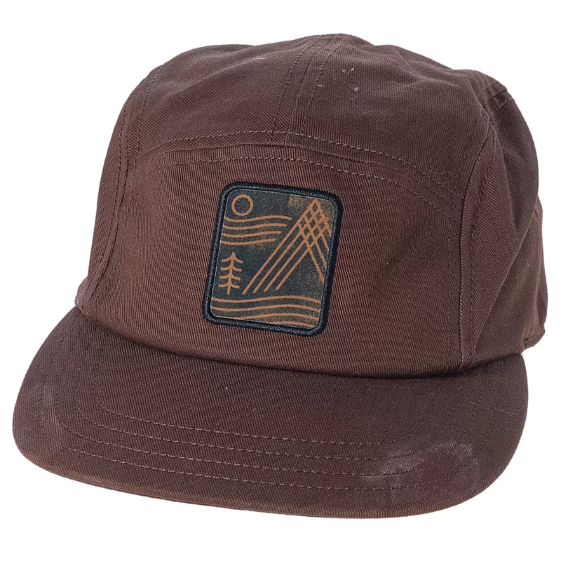 SmartWool Mountain Breeze 5 Panel Hat OSFM Brown
