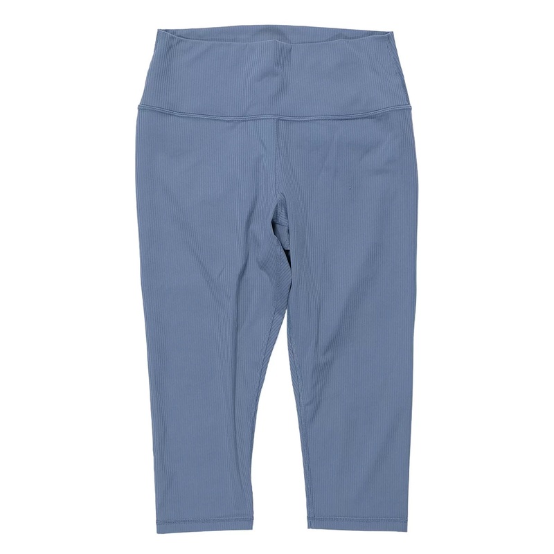 Athleta Transcend Rib Crop Legging - Women's S Blue