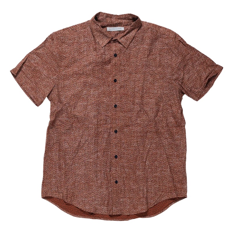 Outerknown S.E.A. SS Shirt - Men's M Rust