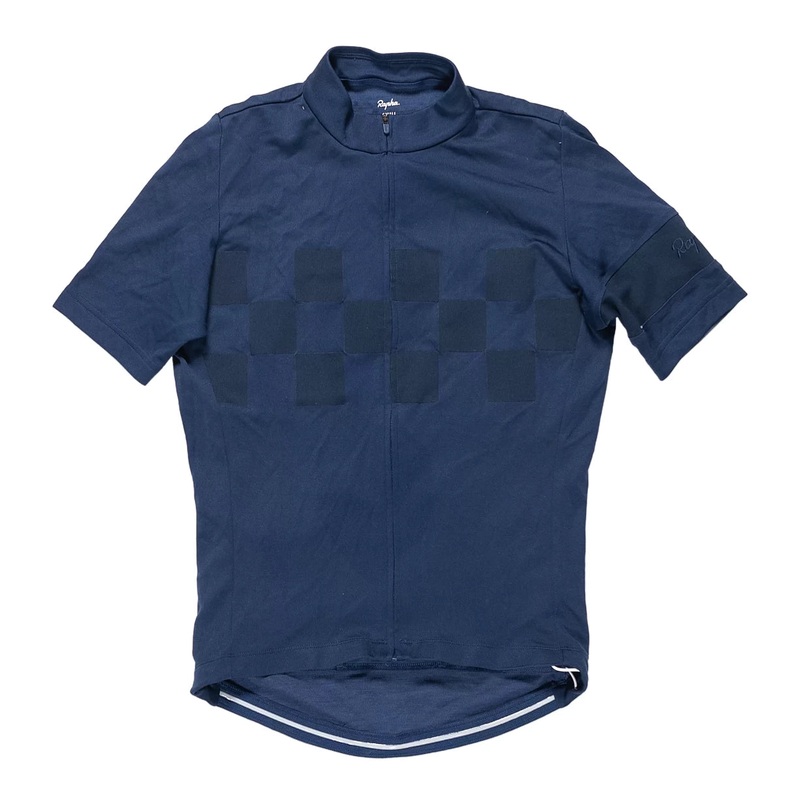 Rapha Classic Check Short Sleeve Jersey - Men's S Blue