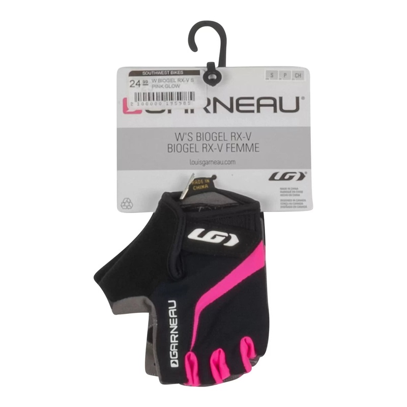 Louis Garneau BioGel RX-V Gloves - Women's S Black/Pink