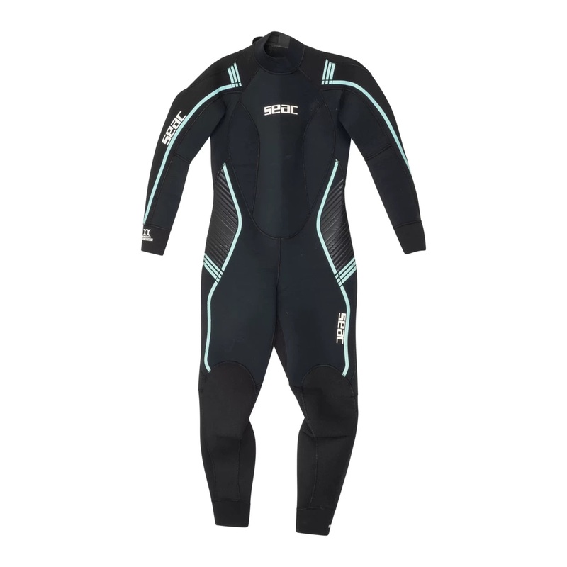 Seac Feel Full 3mm Wetsuit - Women's L Blue/Black