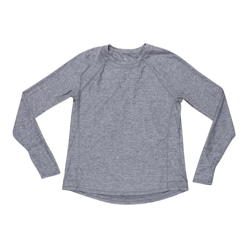 Athleta LS Active Top S Grey
