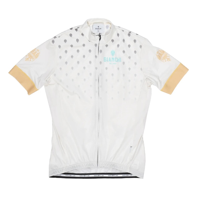 Bianchi Isca Short Sleeve Jersey - Women's XL Off White
