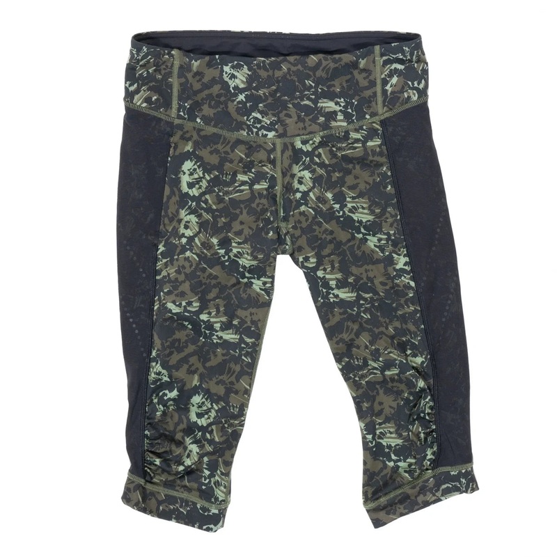 Lululemon Stop at Nothing Crop Leggings - Women's Estimated M Camo