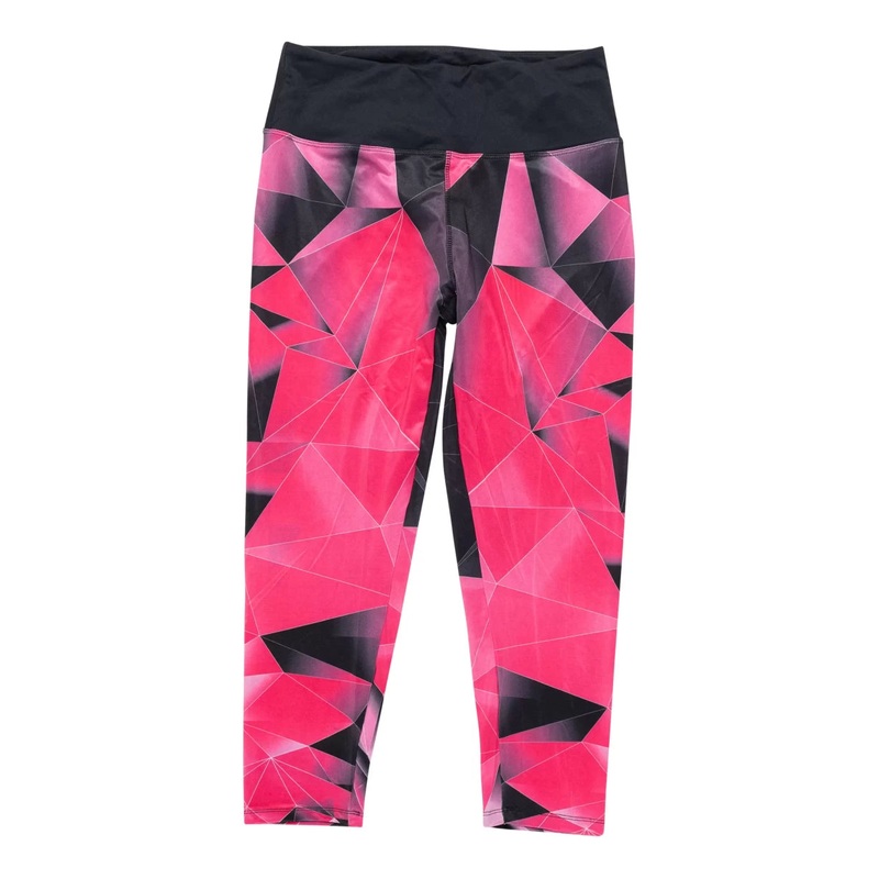Marika Printed Capri Legging - Women's L Pink