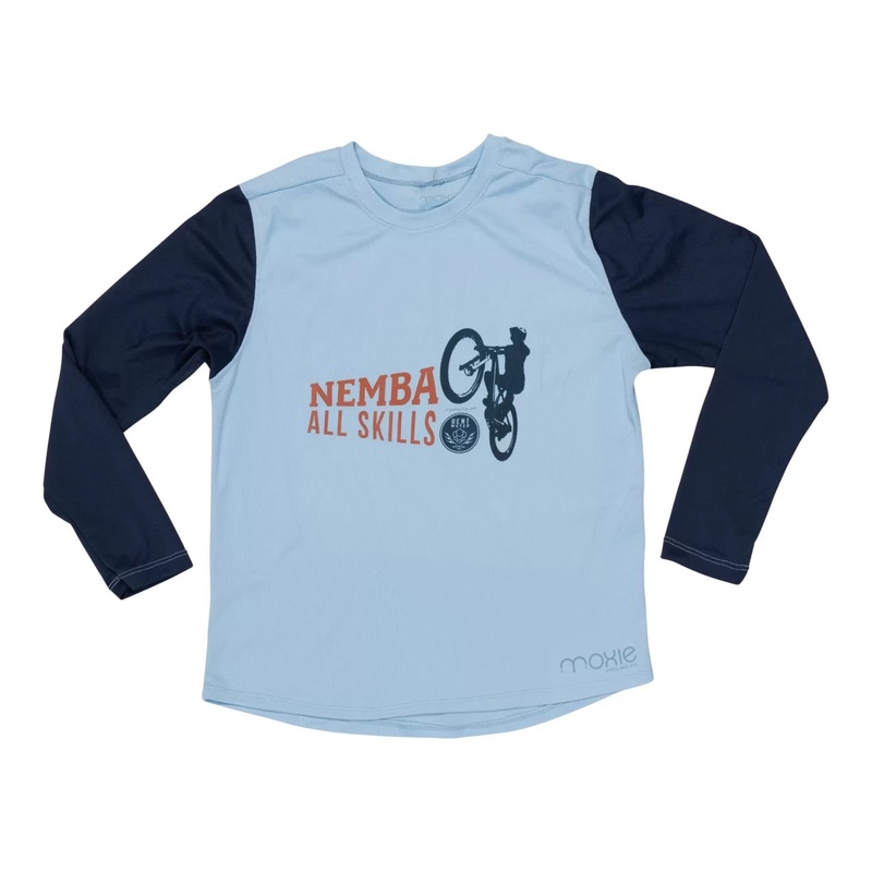 Moxie Tee Jersey Long Sleeve - Women's S Blue