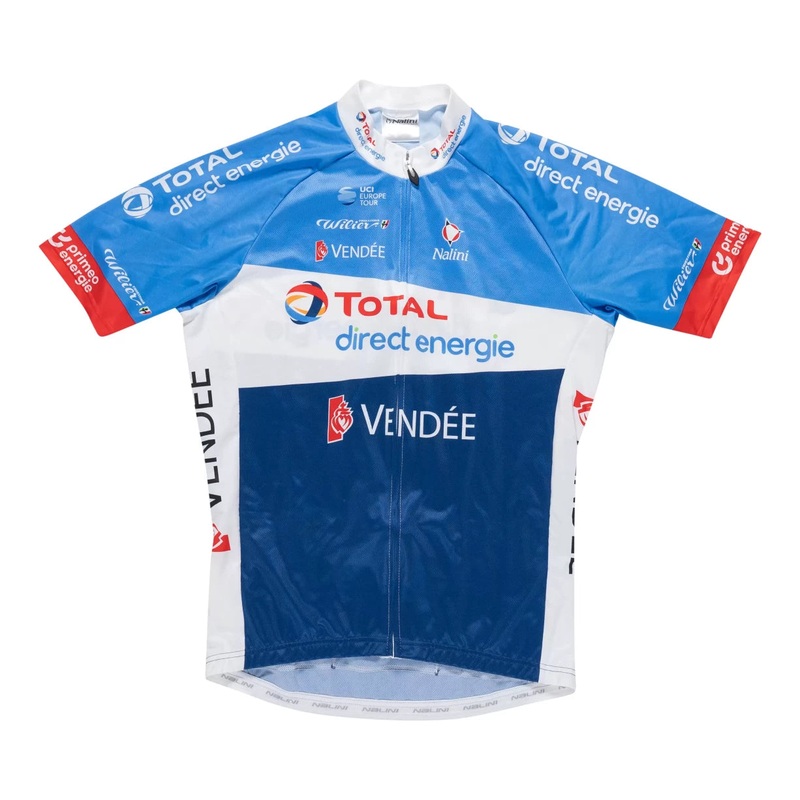 Nalini Short Sleeve Jersey - Men's 6 Blue/White