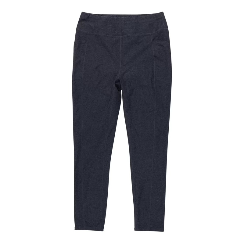 Oiselle Pocket Tights - Women's 12 Heather Black