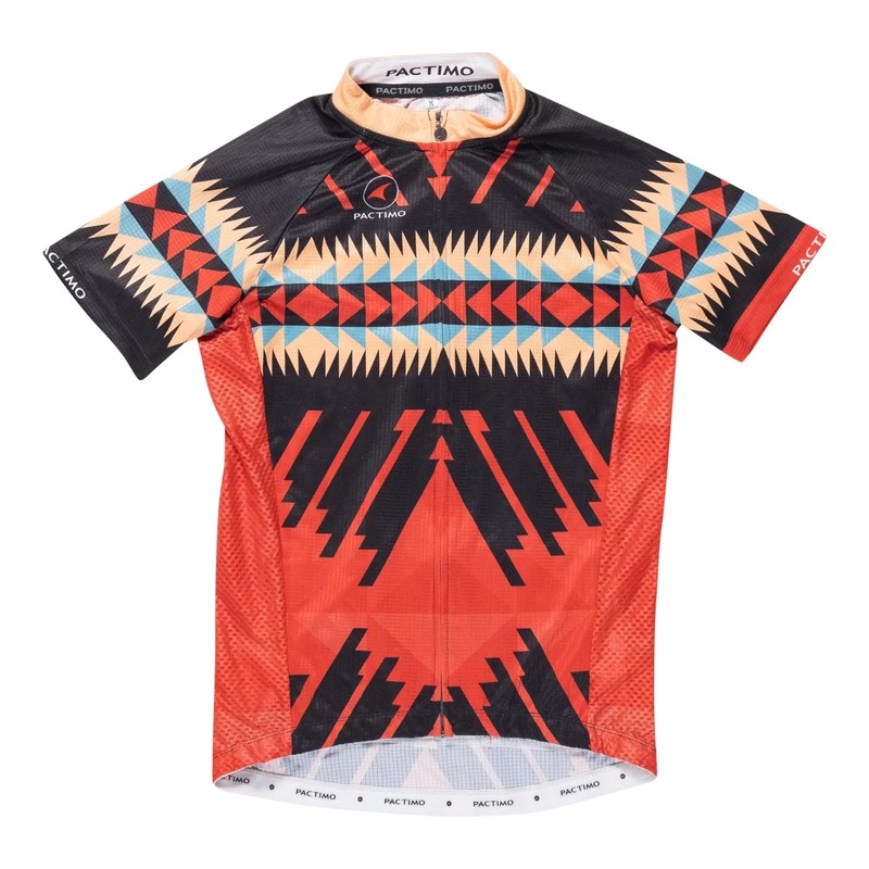 Pactimo Full-Zip Jersey - Women's M Orange/Black