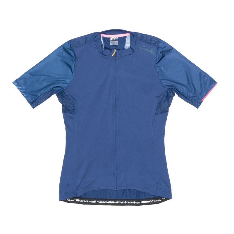 Santic Short Sleeve Cycling Jersey - Women's 2XL Dark Blue