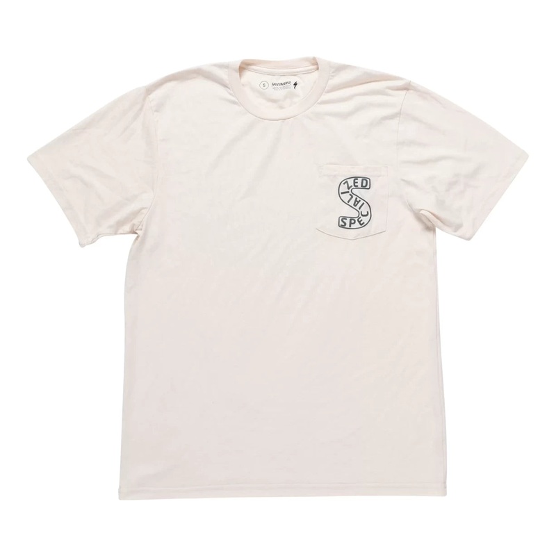 Specialized Pocket Tee - Men's S Off White