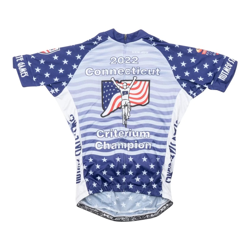 Voler Nutmeg State Games Champion Jersey - Men's L Red/White/Blue