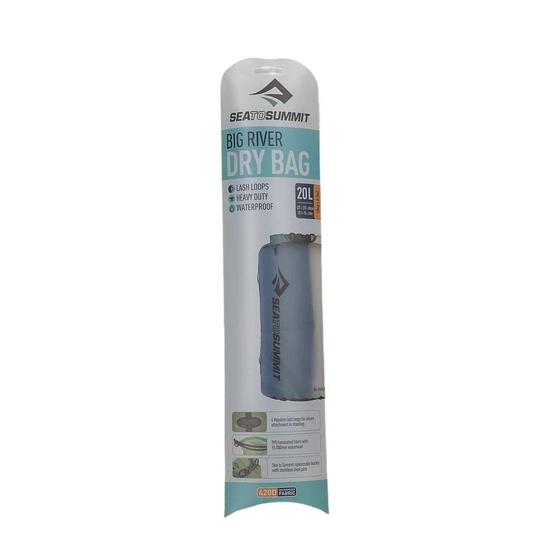 Sea To Summit Big River Dry Bag - 20 L 20 L Blue
