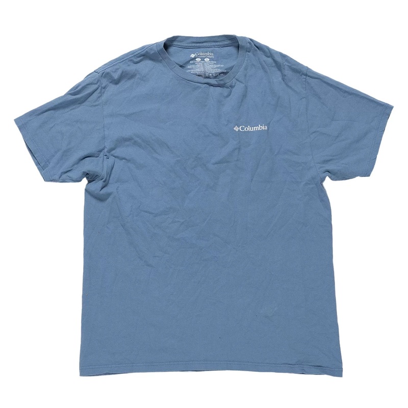 Columbia Greater Outdoor Gear Graphic T-Shirt - Men's L Blue