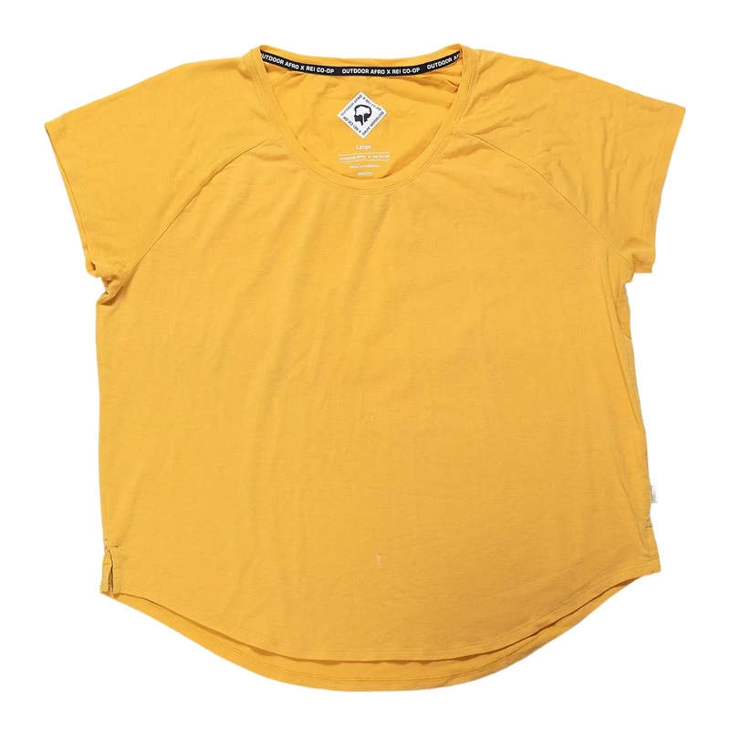 Outdoor Afro x REI Co-op Short-Sleeve T-Shirt - Men's L Yellow