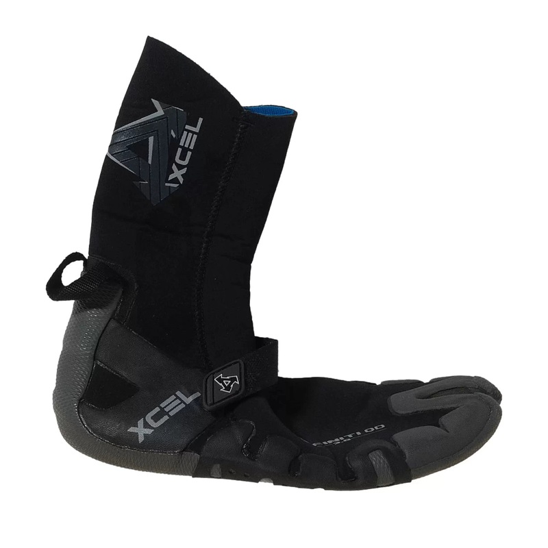 XCEL Infiniti QD Split Toe Wetsuit Boots 8 Black