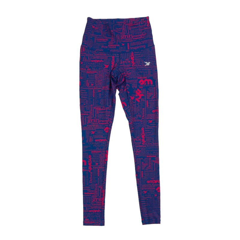 Smashfest Queen Leggings XS Blue/Pink