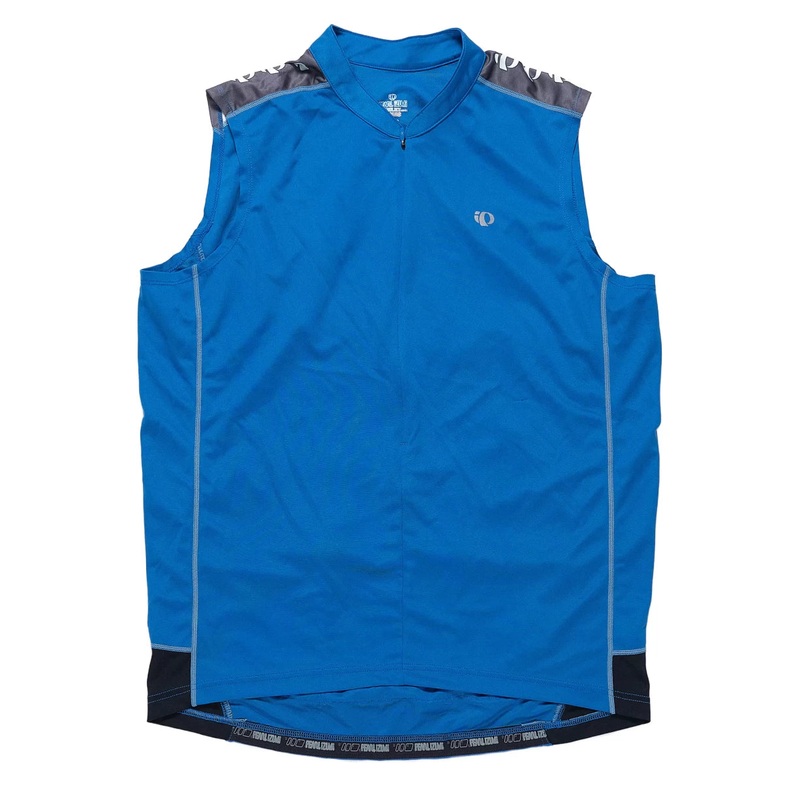 Pearl Izumi 3/4-Zip Sleeveless Cycling Jersey - Men's XXL Blue