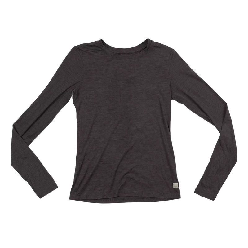 Vuori Long Sleeve Lux Crew Tee - Women's XS Purple