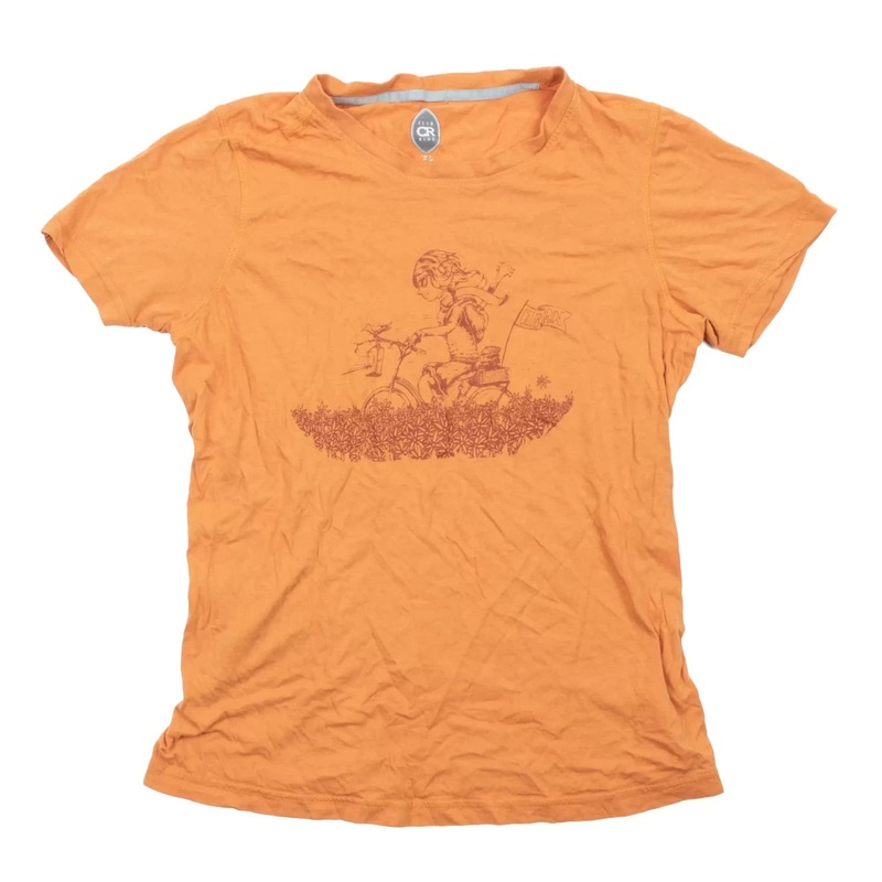 Club Ride Graphic Tee S Orange