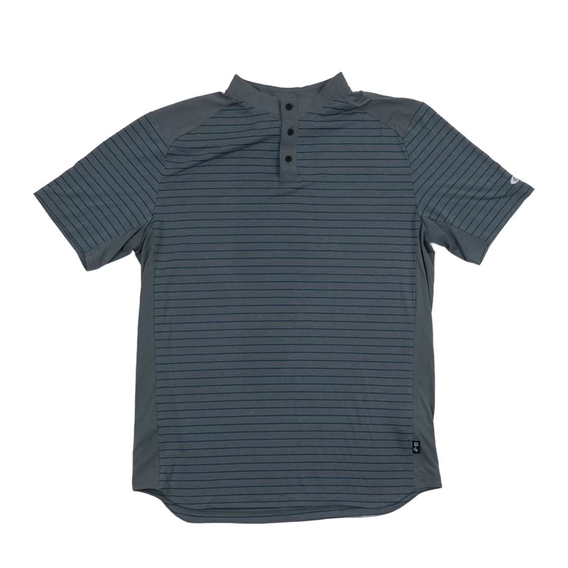 Oakley Fringe Stripe Henley - Men's XL Blue