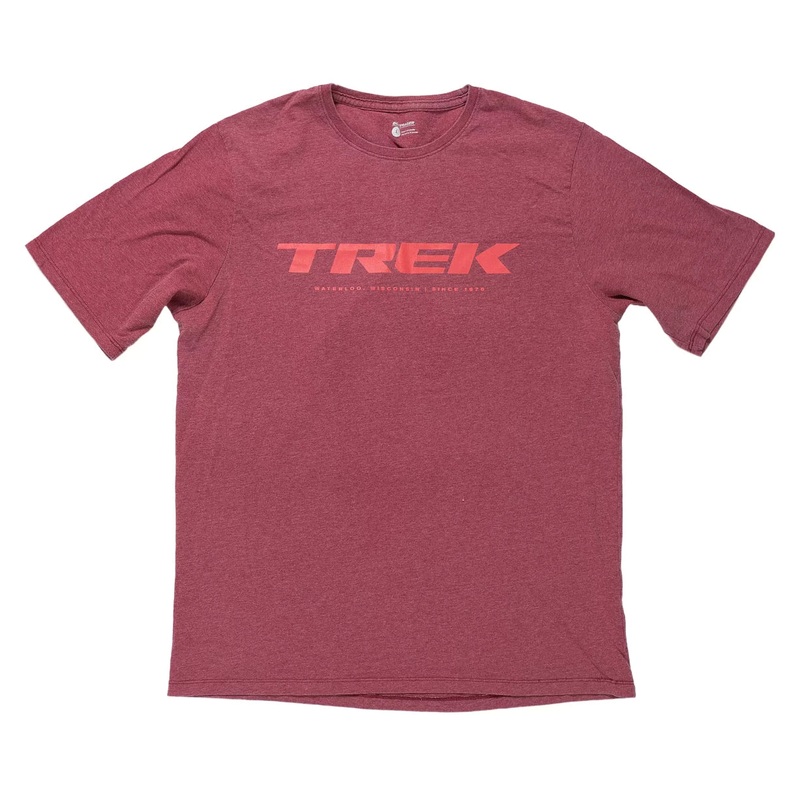 Trek Short Sleeve Shirt - Men's L Red