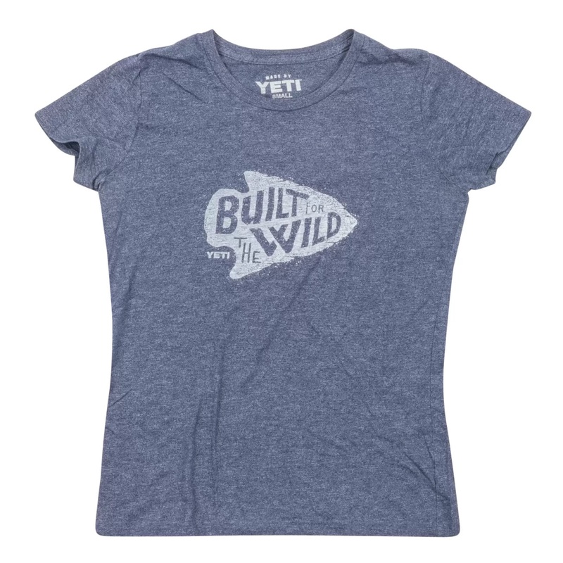 Yeti Coolers Graphic T-Shirt - Women's S Blue