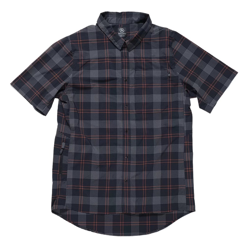 Backcountry Button-Up MTB Jersey - Men's L Black