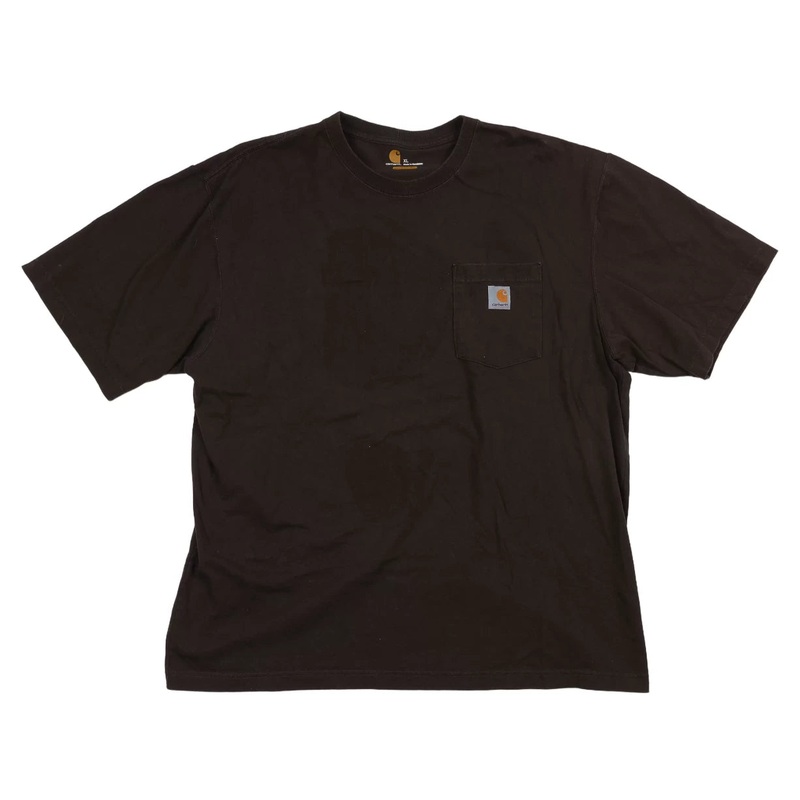 Carhartt Loose Fit Heavyweight Short-Sleeve Pocket T-Shirt - Men's XL Brown
