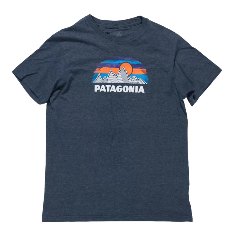 Patagonia Graphic T-Shirt - Men's M Navy
