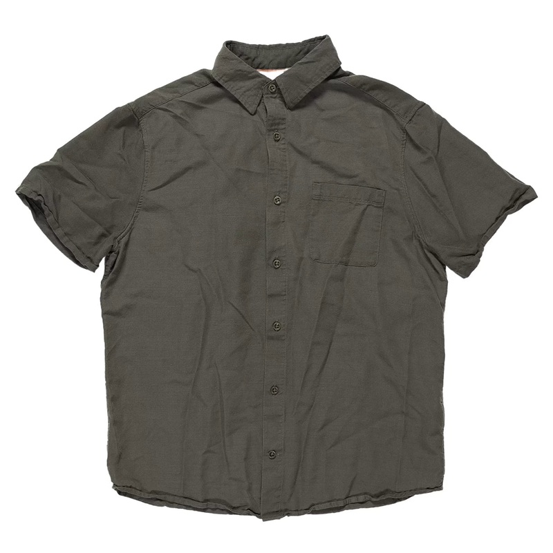 Icebreaker Short Sleeve Button Down - Men's M Olive