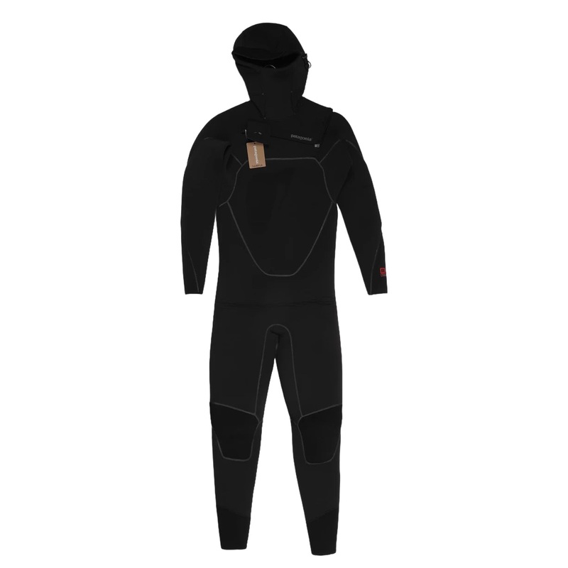 Patagonia R4 Yulex Front-Zip Hooded Full Suit - Men's M Black