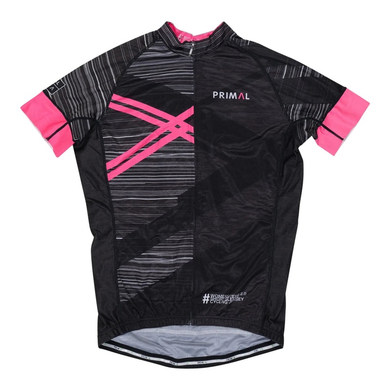 Primal Wear Evo 2.0 Short Sleeve Jersey L Black/Pink