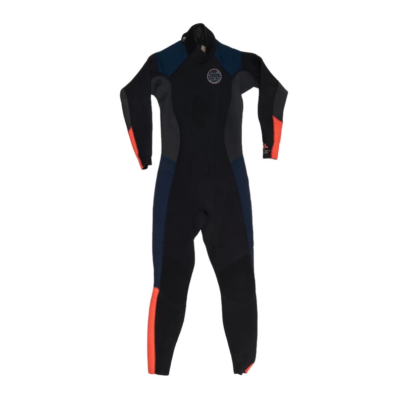 Rip Curl Dawn Patrol 4/3 Back Zip Wetsuit - Women's 6 Multi Black