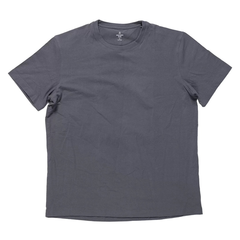 Western Rise X Cotton Tee - Men's L Gray