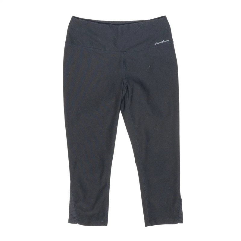 Eddie Bauer Capri Yoga Pants - Women's S Black