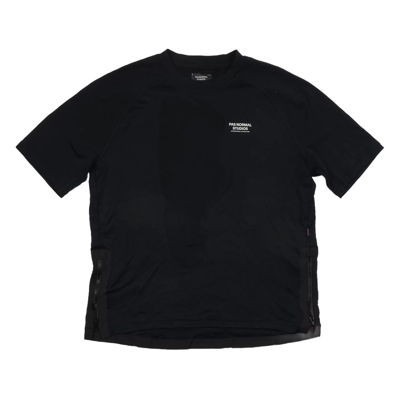 Pas Normal Studio Tech Tee - Men's L Navy
