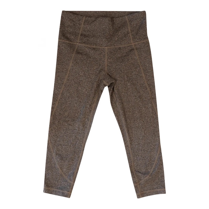 Athleta Salutation Powervita Crop Leggings - Women's S Grey