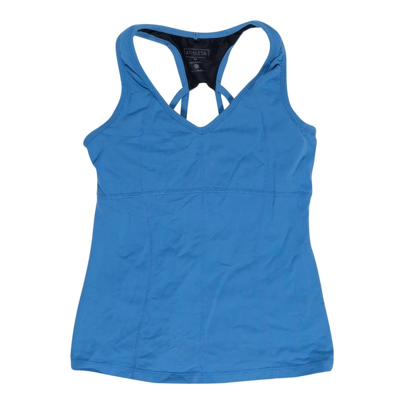 Athleta Solace Built-In Bra Tank - Women's XS Blue