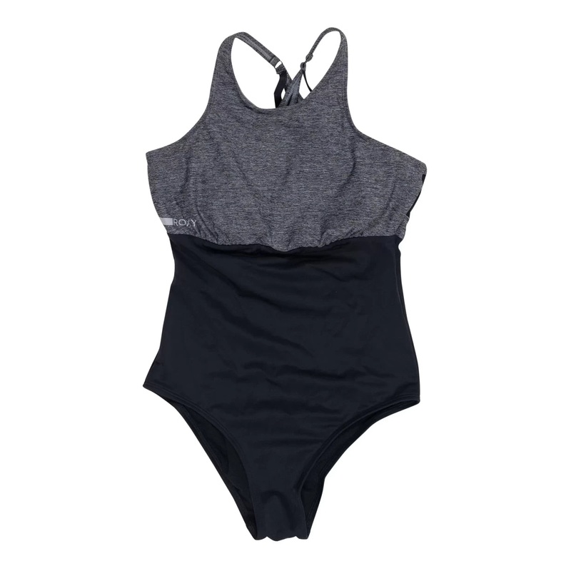 Roxy One Piece Swimsuit - Women's XS Grey/Black