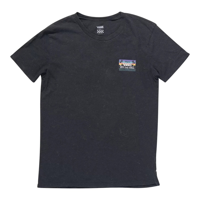 Vans Off The Wall Beach TShirt - Men's XS Black