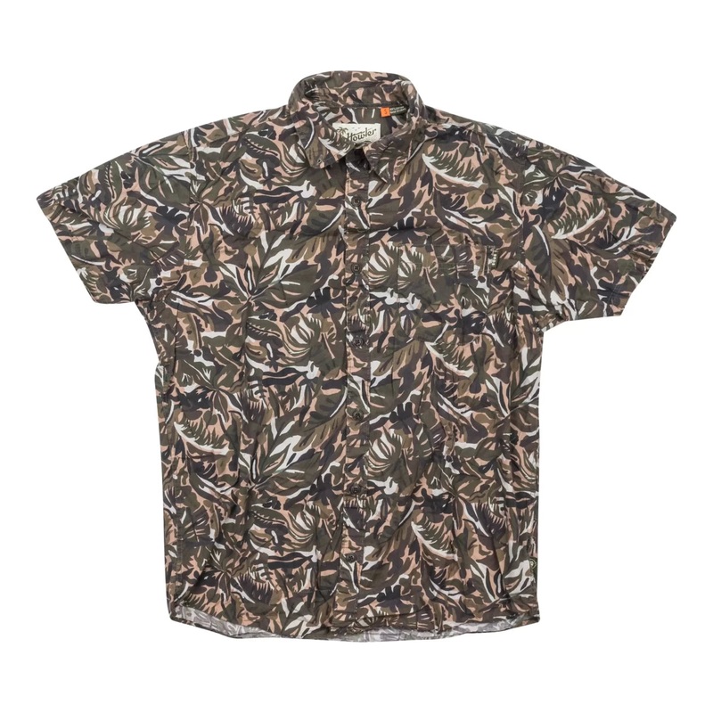 Howler Brothers Mansfield Shirt - Men's S Jungle Palm