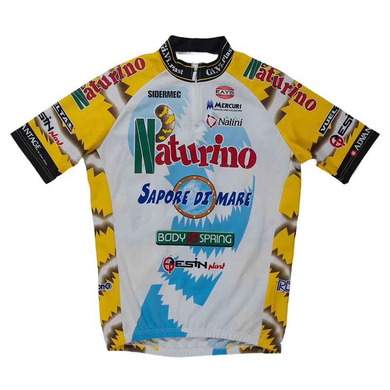 Nalini 1/4 Zip SS Jersey 3.0 White/Yellow