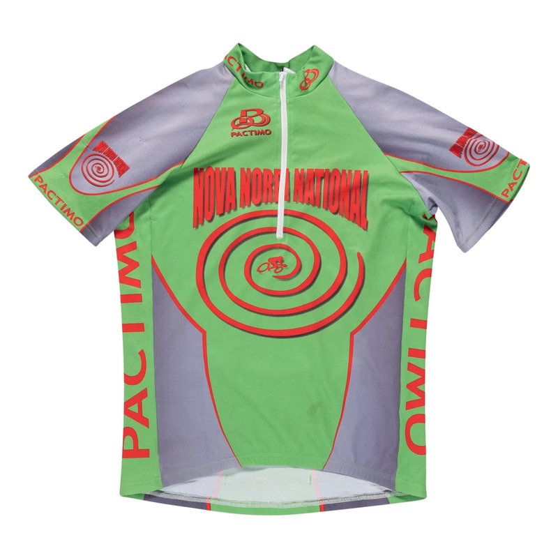 Pactimo Short-Sleeve Cycling Jersey - Men's L Green