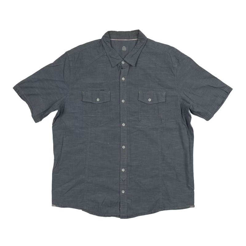 REI Co-op Short Sleeve Button Down XXL Light Blue