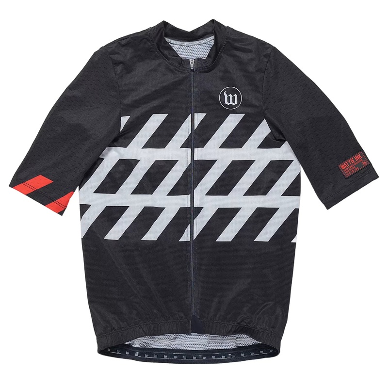 Wattie Ink Bike Jersey - Men's S Black/White