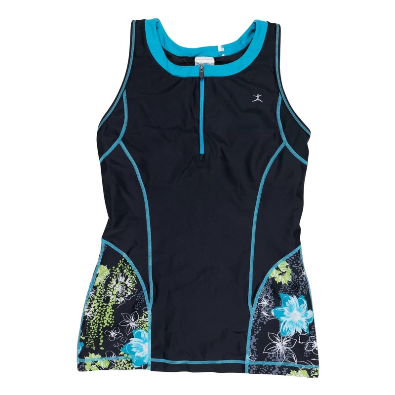 Danskin Triathlon Top L Black
