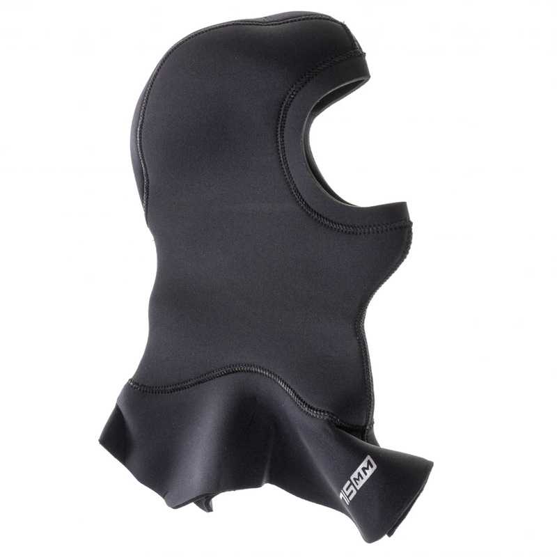 NeoSport 7/5mm Bibbed Cold Water Dive Hood S Black